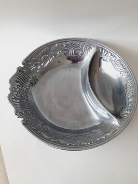 Wilton Armetale Viceroy Chip & Dip Scroll Pattern 372094 Juan Vela Studio